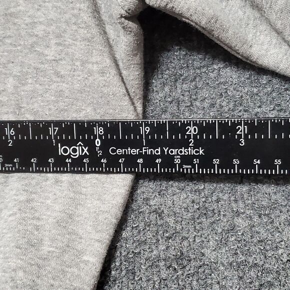 Vintage Nike Sweater Womens M Grey Pullover Quarter Sweatshirt Outdoor Run Gym - Picture 6 of 12